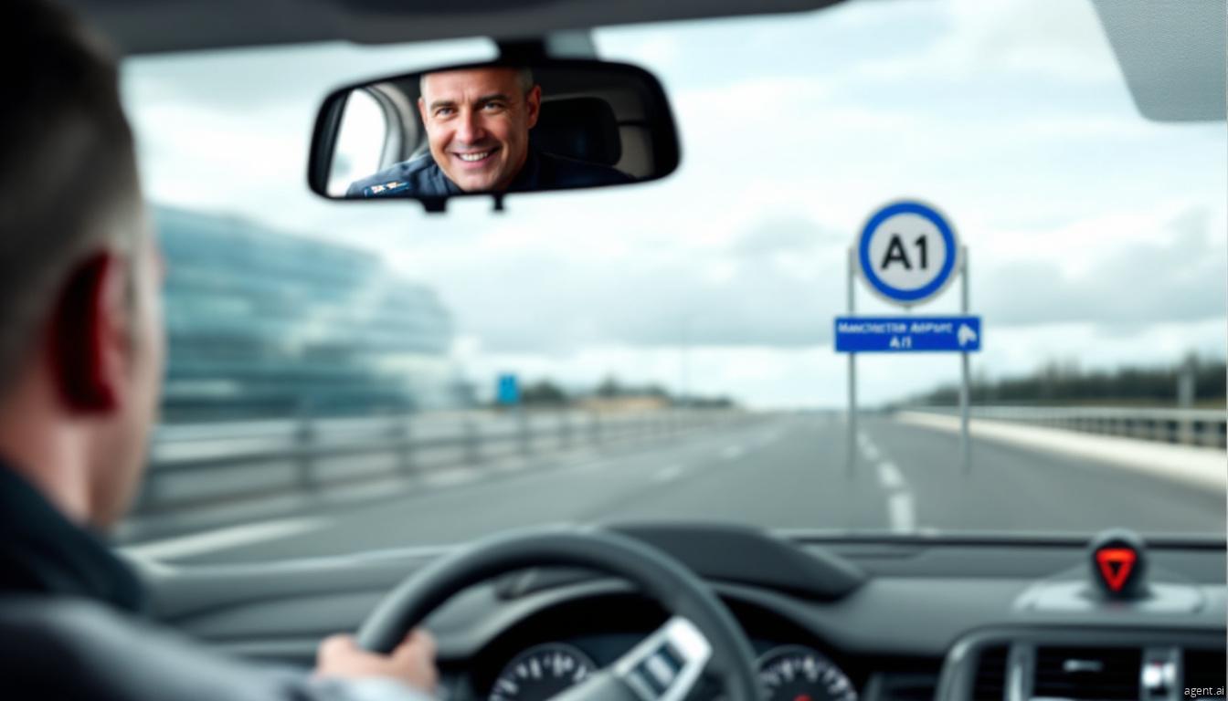 Taxi Liverpool to Manchester Airport