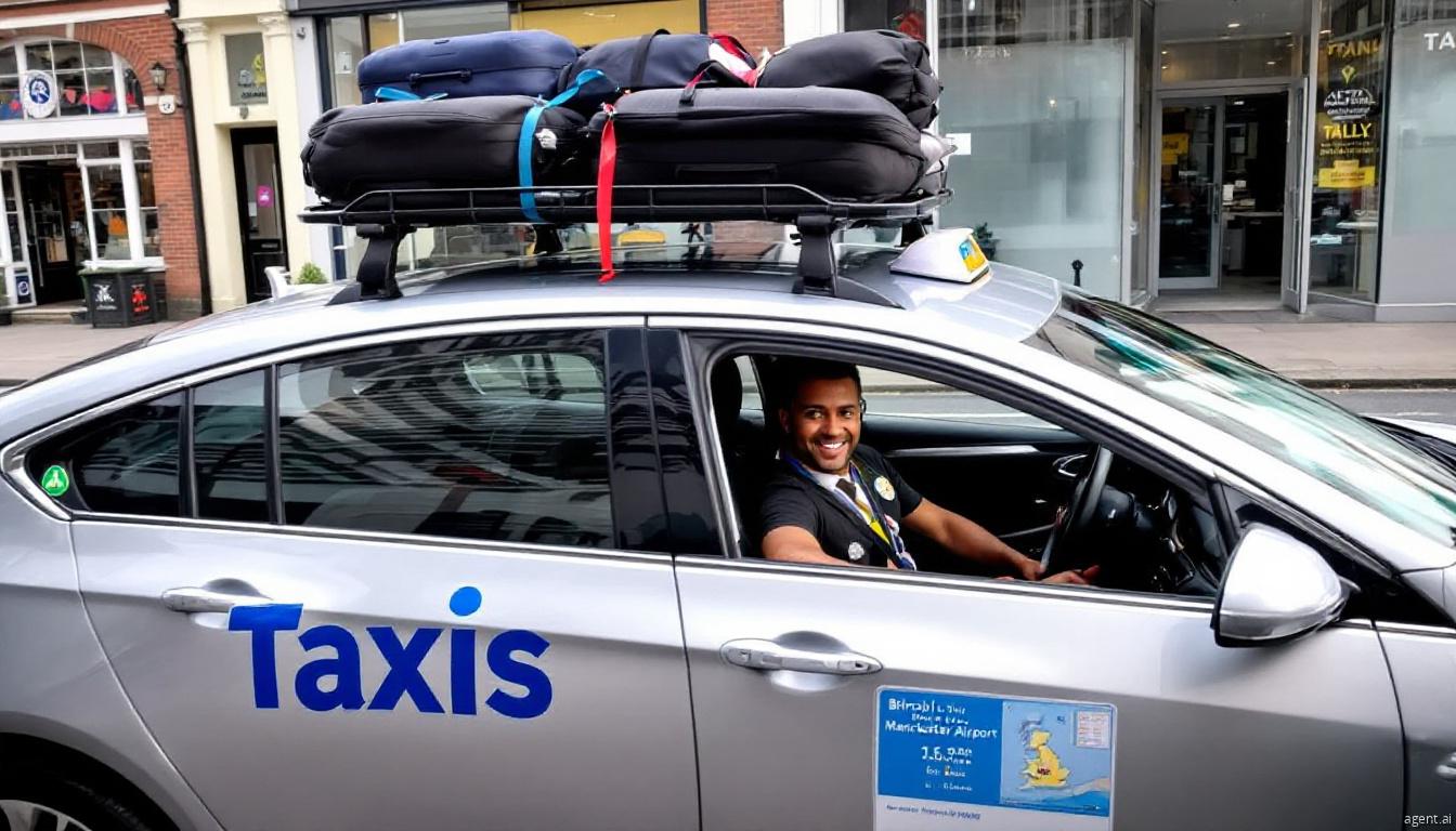 taxi from Bristol to Manchester Airport