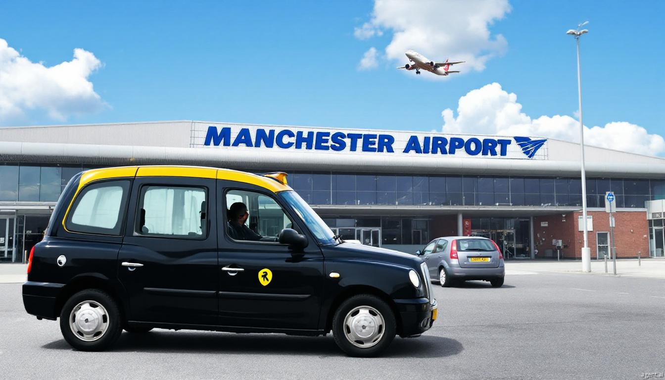 Bredbury to Manchester Airport Taxi