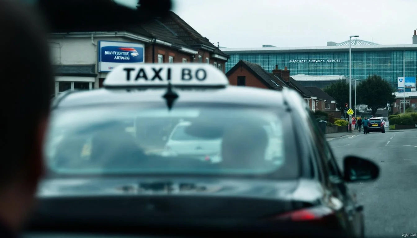 Romiley to Manchester Airport Taxi