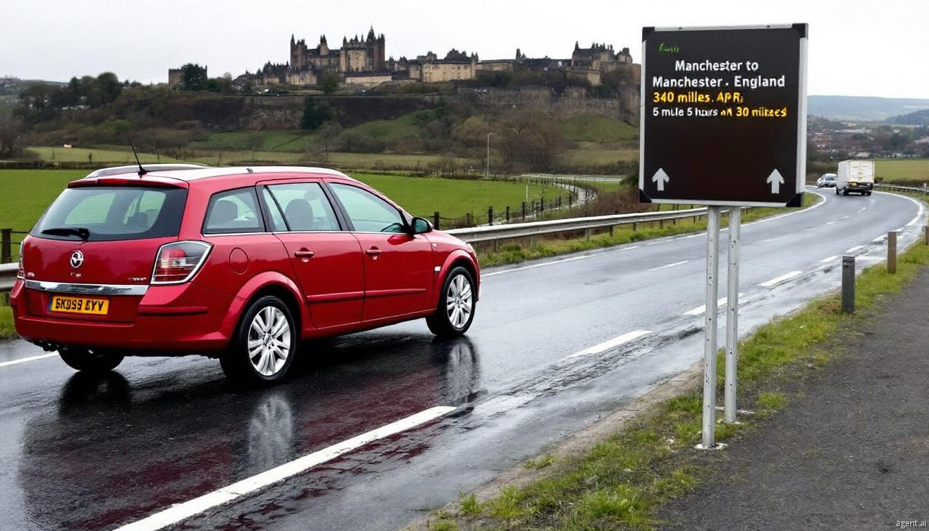 Cheap Taxi Edinburgh to Manchester