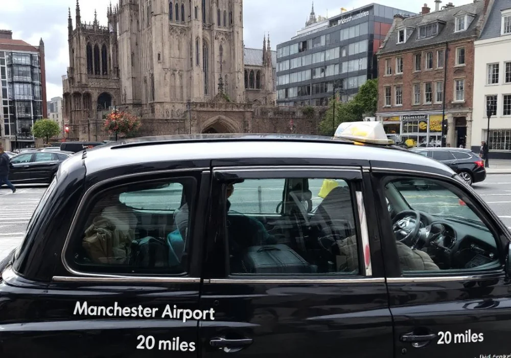 Chester to Manchester Airport taxi