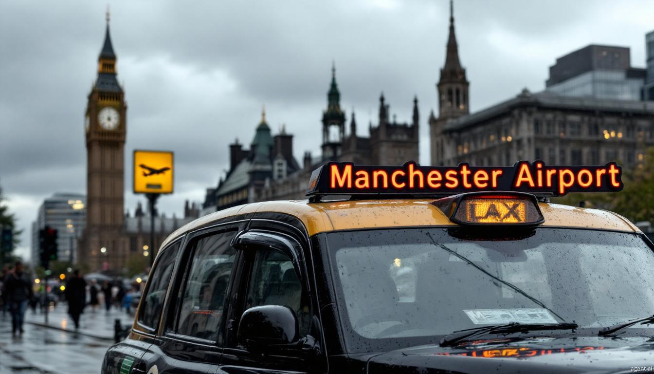 Manchester to Manchester Airport Taxi