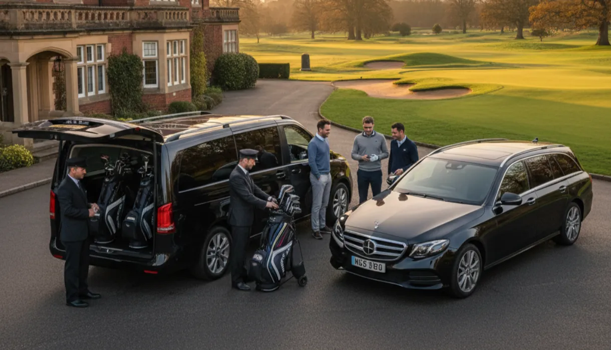 Golf Course Transfer: Manchester & Cheshire (Wait & Return)