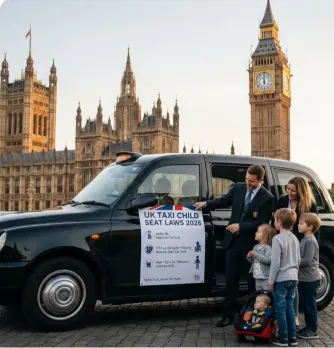 UK Taxi Child Seat Laws 2026: Your Ultimate Parent Safety Guide