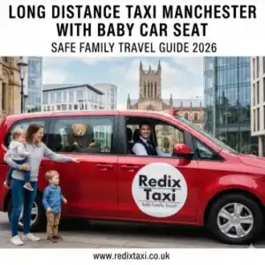 Long Distance Taxi Manchester Baby Car Seat: Safe Travel 2026