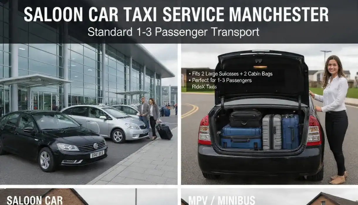 Saloon Car Taxi Manchester Airport