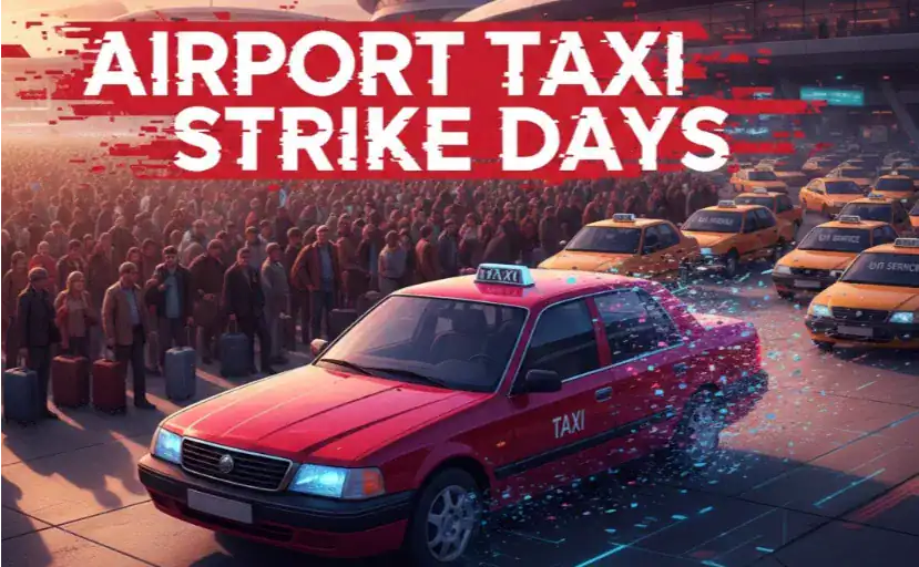 Airport Taxi Strike Days Manchester | Book Now 24/7