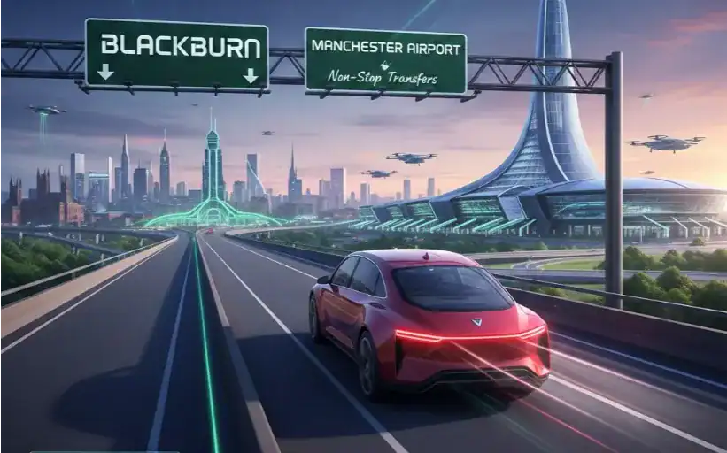 blackburn to manchester airport taxi