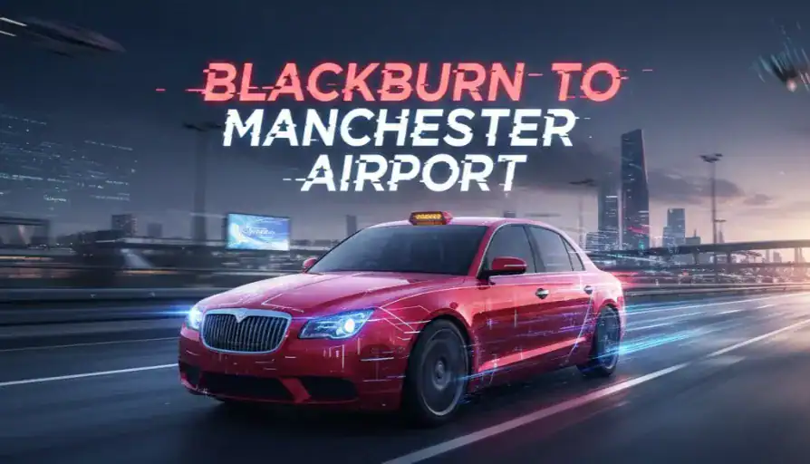Blackburn to Manchester Airport Taxi: Quick M65 Route Service from BB1