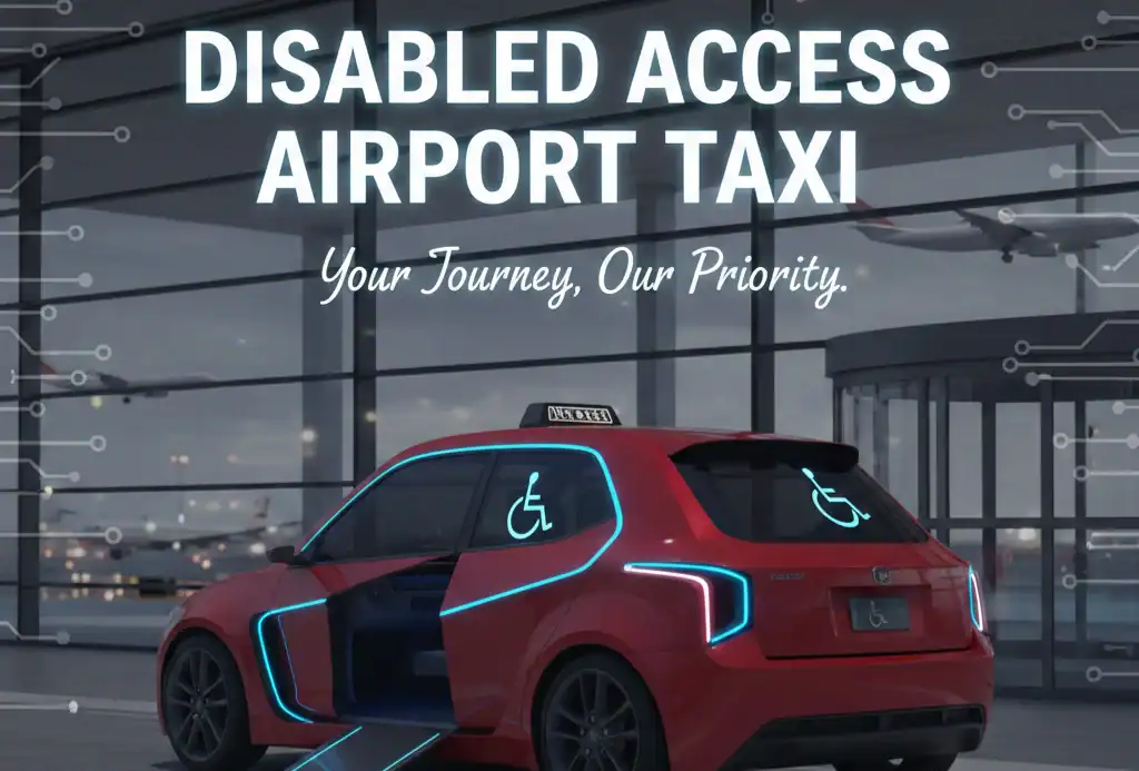 Disabled Access Taxi Manchester Airport | Book 24/7