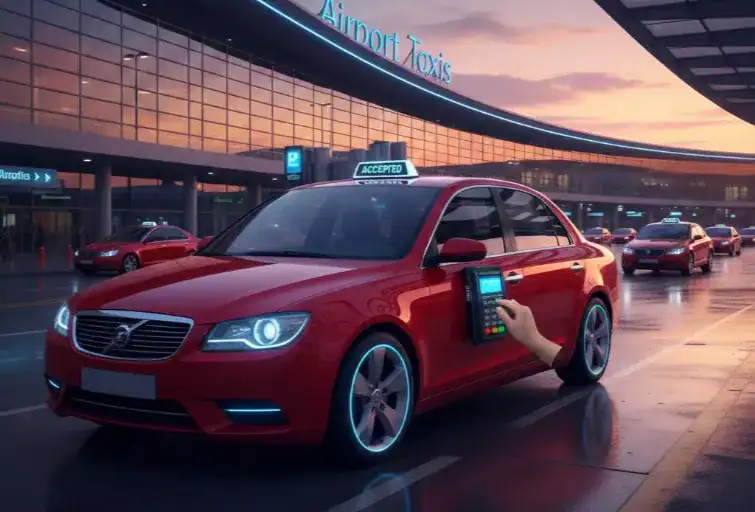 do airport taxis take card payment
