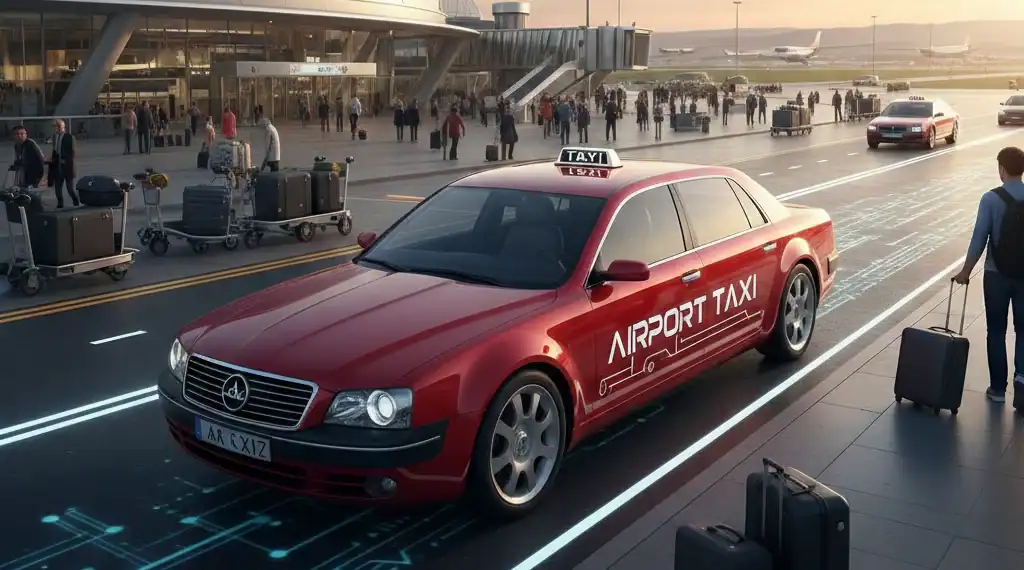 Family of 5 Airport Taxi