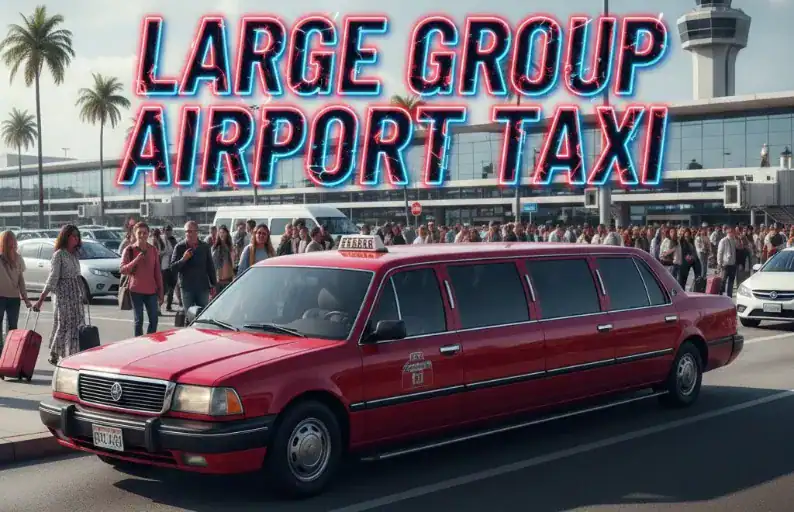 Large Group Airport Taxi Service – Manchester Airport Transfers