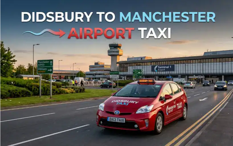 Didsbury to Manchester Airport Taxi – Fixed Fare, No Surprises