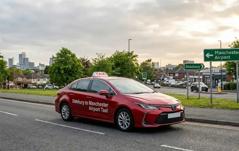 didsbury to manchester airport taxi