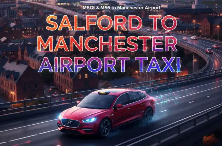 Salford to Manchester Airport Taxi – Media City & Quays Fixed Fares