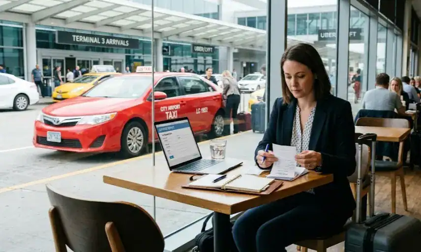 Airport Taxi Expense Claim