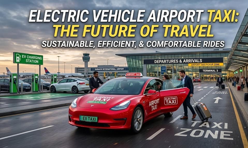 Electric Vehicle Airport Taxi Manchester Airport