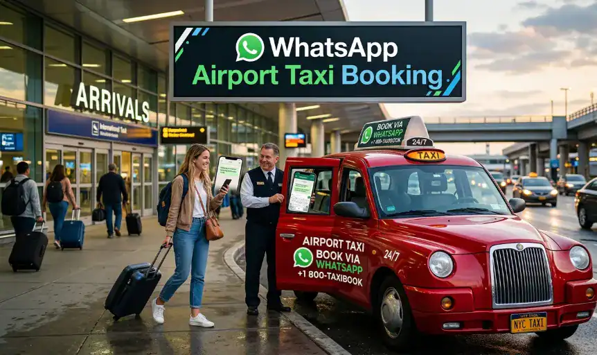 WhatsApp Airport Taxi Booking: No Calls, No Waiting