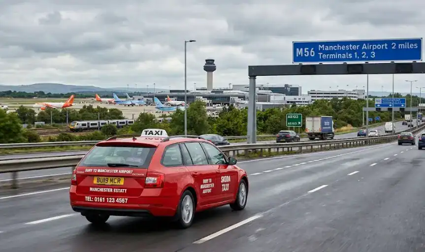 home hotel airport taxi journey