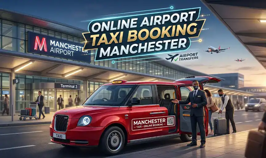 Book Your Online Airport Taxi in Manchester: Instant Confirmation, Fixed Cost