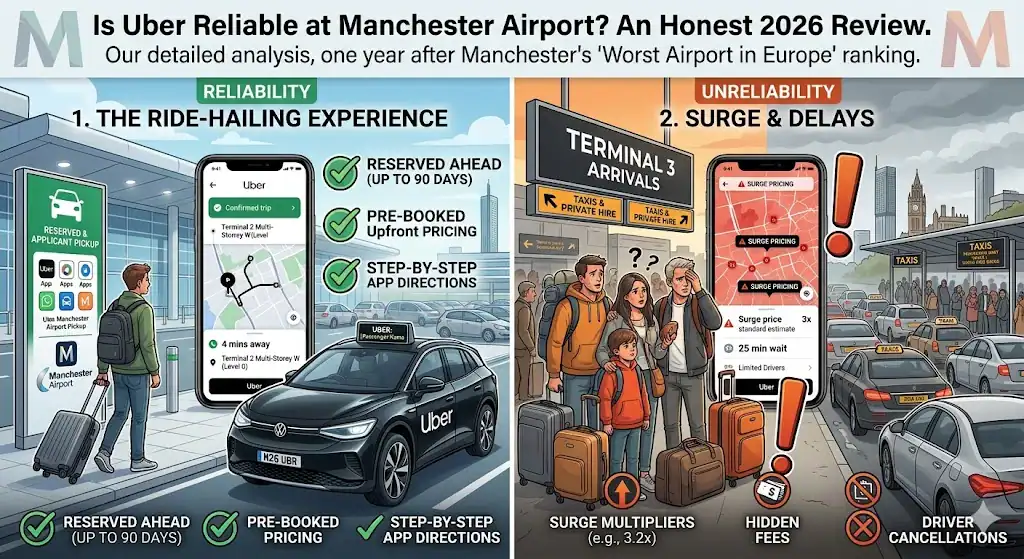 Is Uber Reliable at Manchester Airport? An Honest 2026 Review