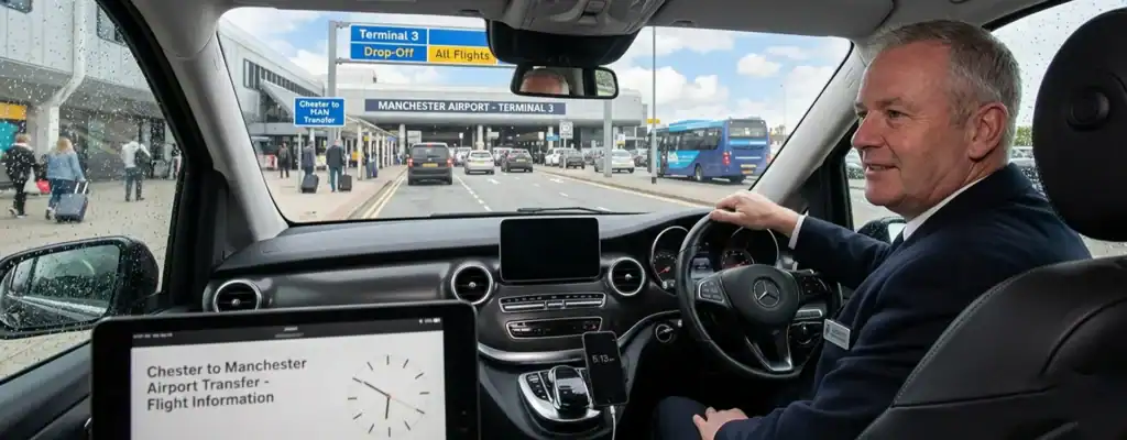 Chester to Manchester Airport Taxi: Fast, Fixed-Price Transfers