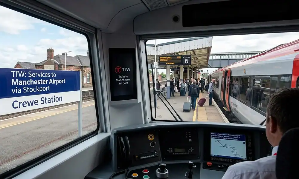 Crewe to Manchester Airport Taxi: Fixed Price, No Surprises