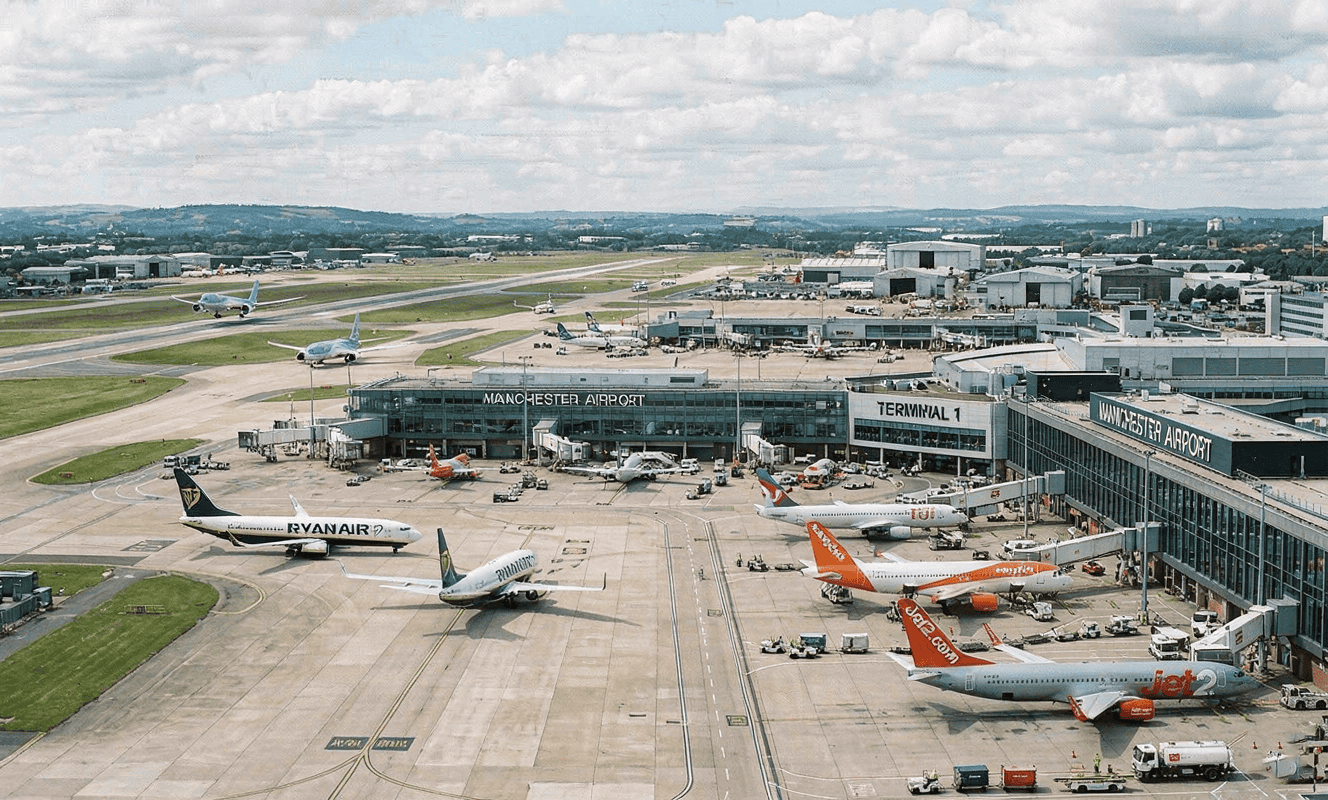 Denton to Manchester Airport Taxi: Fixed Prices, 24/7 Service by RidexTaxis