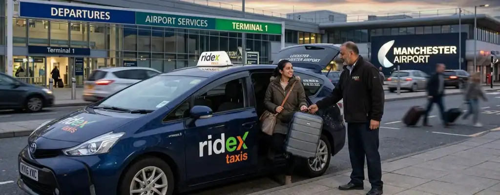 Leicester to Manchester Airport Taxi: Fixed Price, No Surge