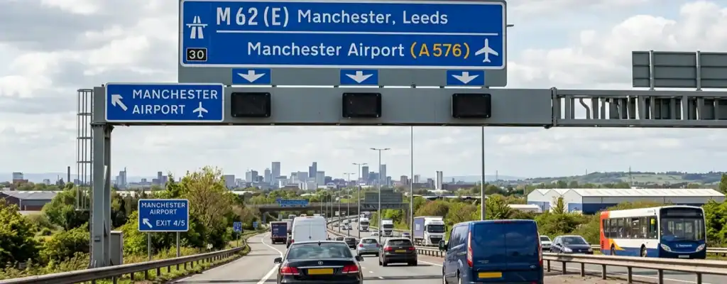 Southport to Manchester Airport Taxi: Fixed Price, No Surge, 24/7 Booking