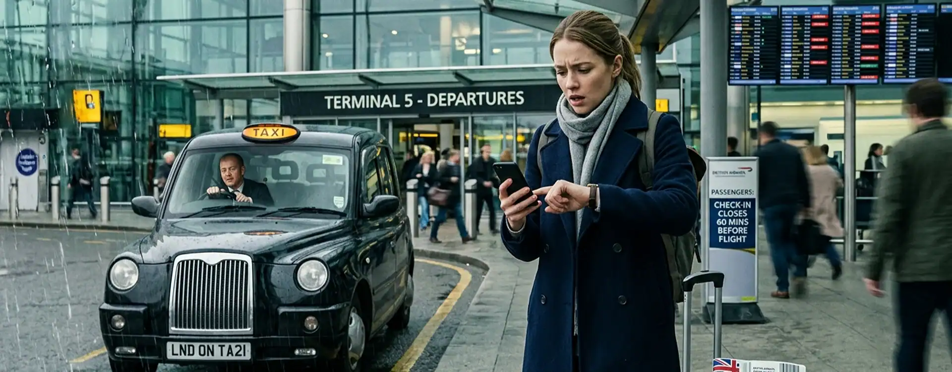 Taxi Late to the Airport? What UK Travellers Need to Know
