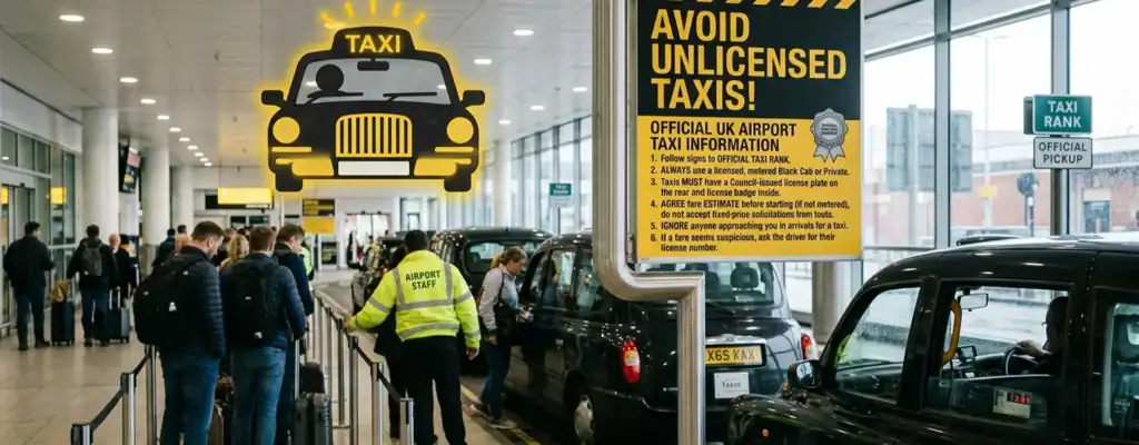 How to Avoid Airport Taxi Scams in the UK