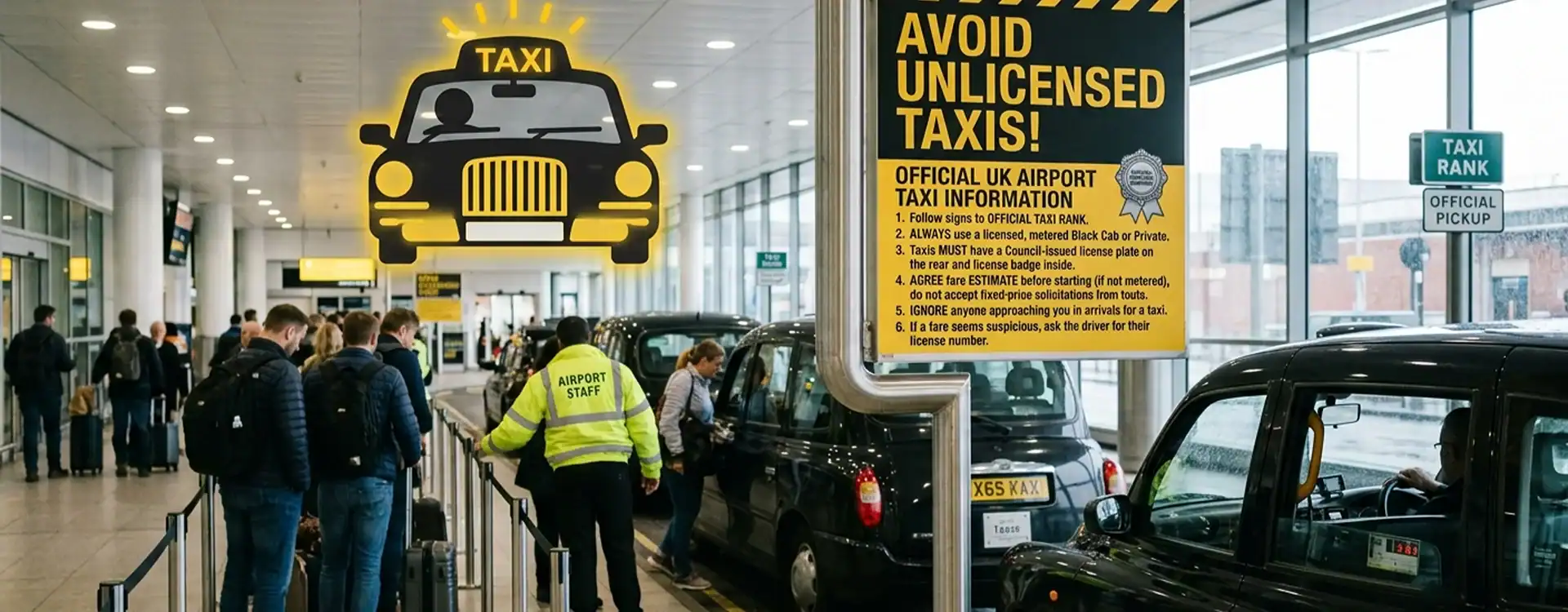 How to Avoid Airport Taxi Scams in the UK