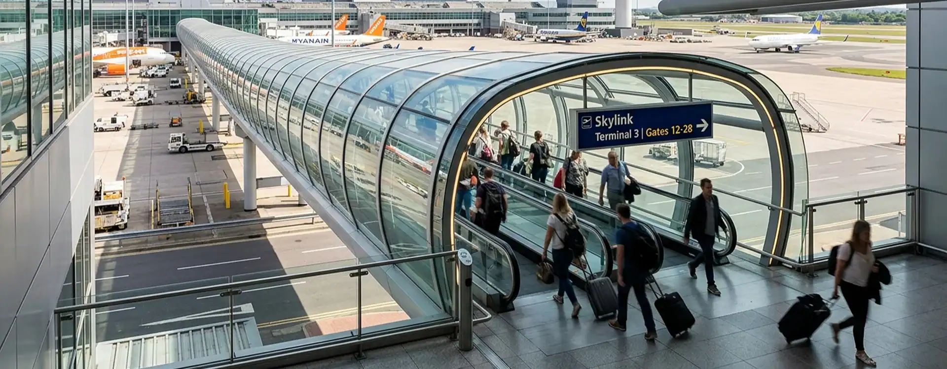 How Do You Get From Terminal 2 to Terminal 3 at Manchester Airport?