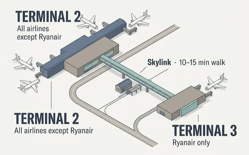 Which Terminal at Manchester Airport? 2026 Airline List 2 Manchester Airport terminals guide