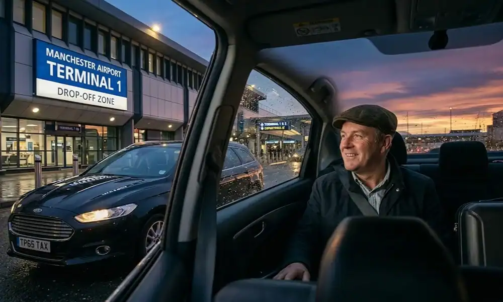 Timperley to Manchester Airport Taxi: Fixed Fares, Both Terminals