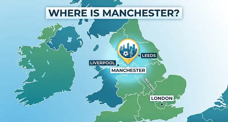 Where Is Manchester Located in the UK? A Simple Location Guide