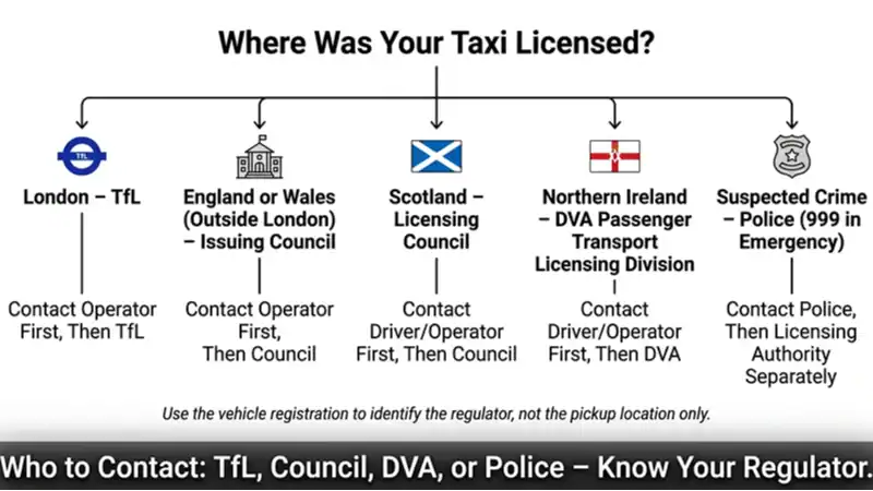 How to Complain About a Taxi in the UK 1