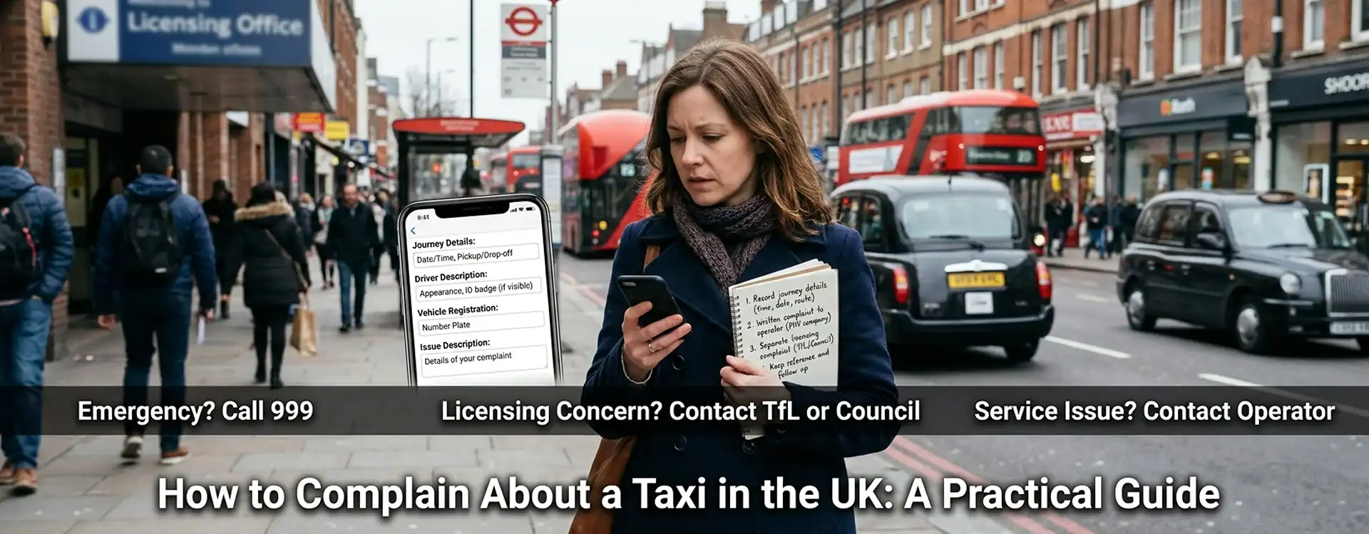 How to Complain About a Taxi in the UK: A Practical Step-by-Step Guide