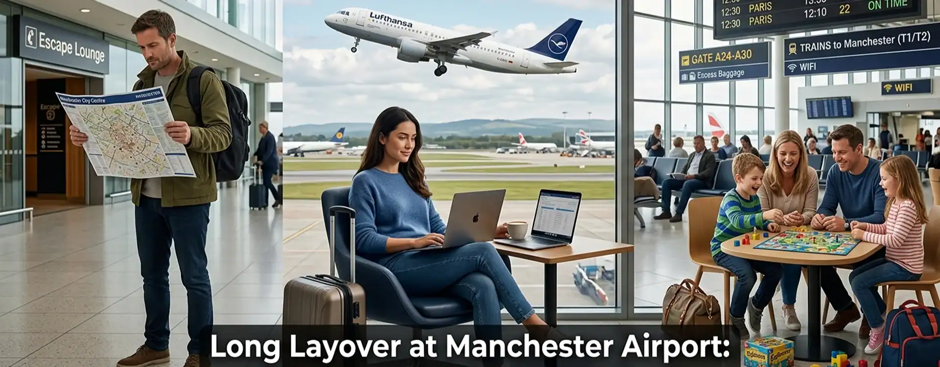 Long Layover at Manchester Airport: What to Do in 3, 5 or 7+ Hours