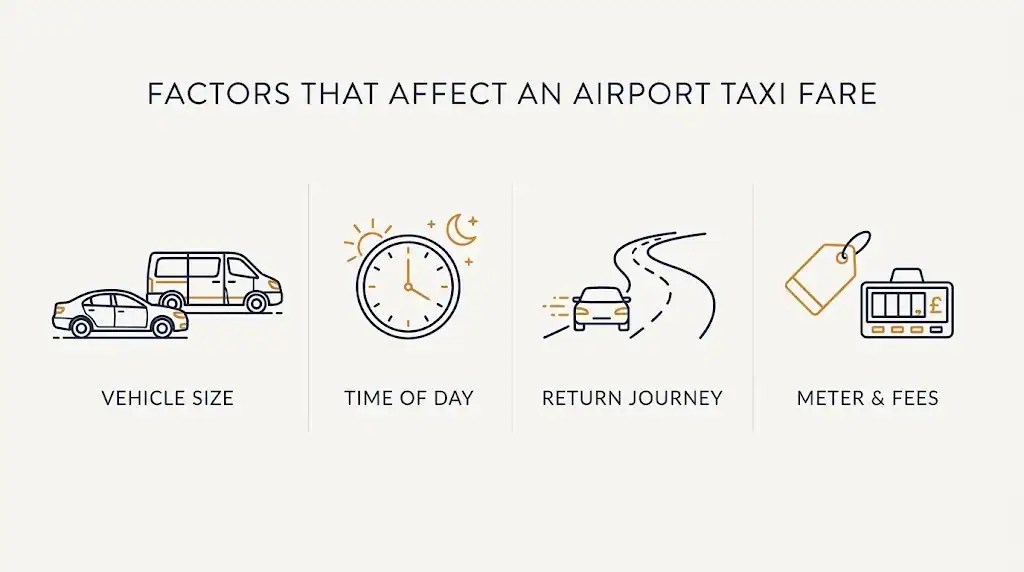 How Much Is a Taxi from Leeds to Manchester Airport? 2 What actually drives the fare